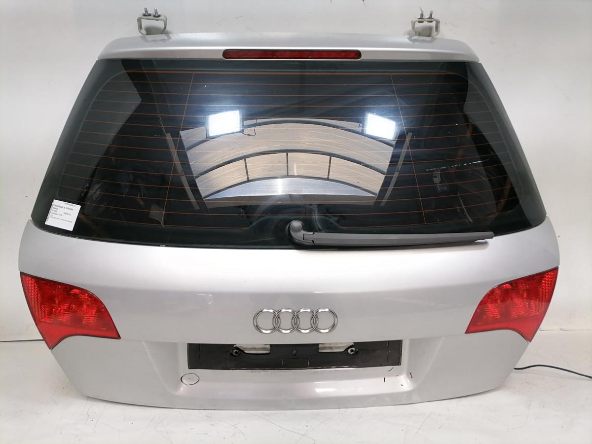 Audi A4 8E B7 original Heckklappe mit Heckscheibe Lichtsilber LY7W Kombi Avant Bj.2006